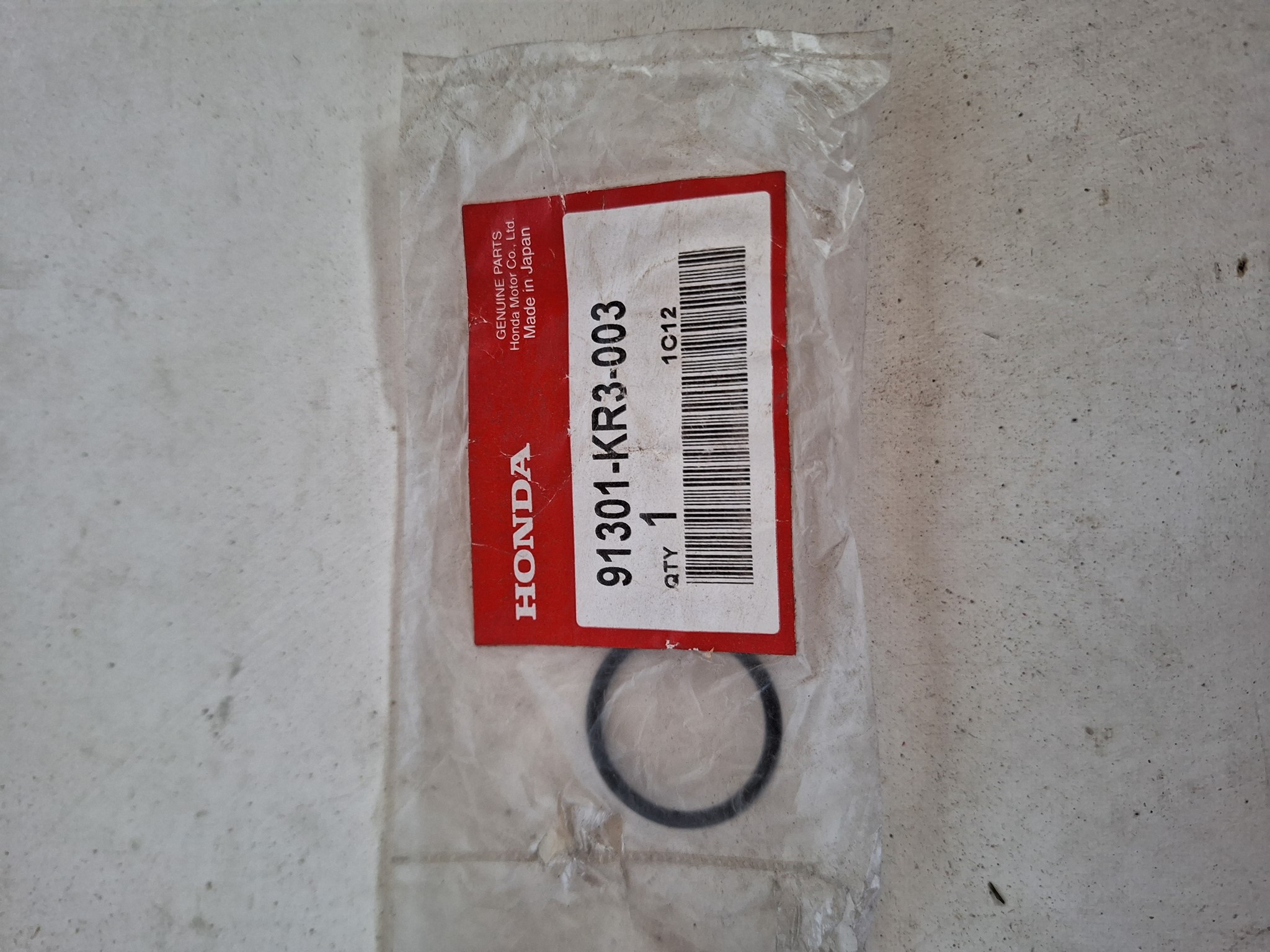 Bild von O-RING, 25.5X2.5(ARA  91301-KR3-003  CMX250CF
